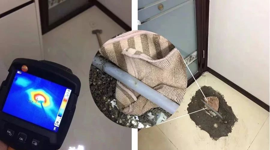 利用紅外熱像儀無(wú)損診斷地暖滲漏，簡(jiǎn)便快捷！