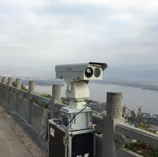 漁政沿岸視頻監(jiān)控方案，3公里激光夜視重載云臺攝像機(jī)